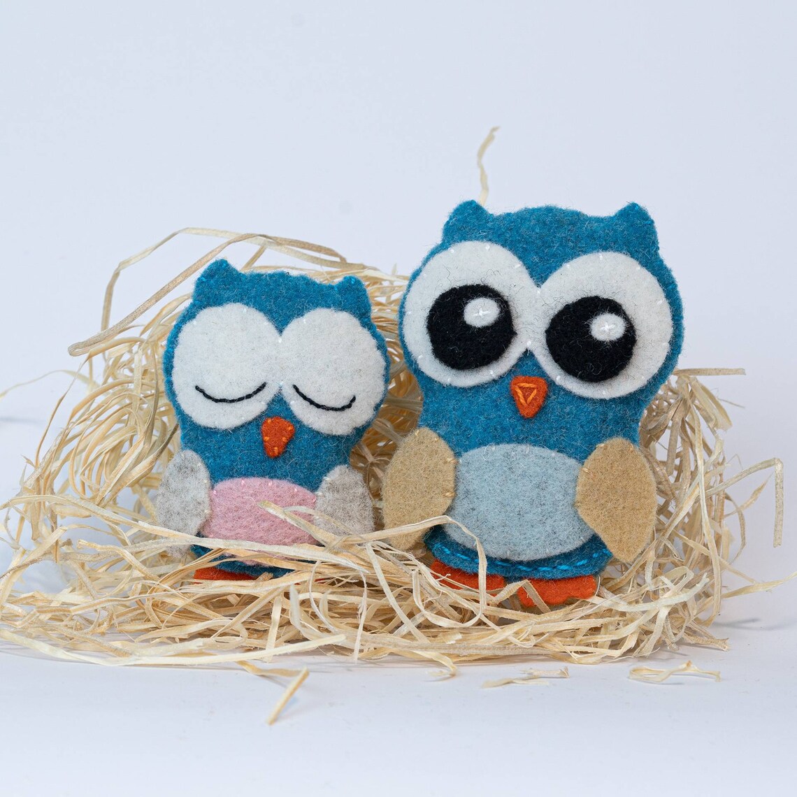 Felt Owl Craft Kit Owl DIY Kit and Pattern Sew Your Own Owl Etsy