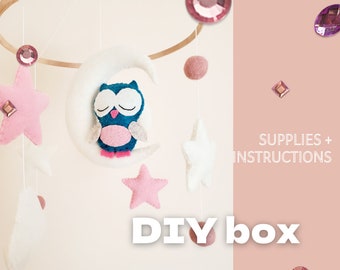 DIY Baby Mobile Kit: Sew Your Own Nursery Decor