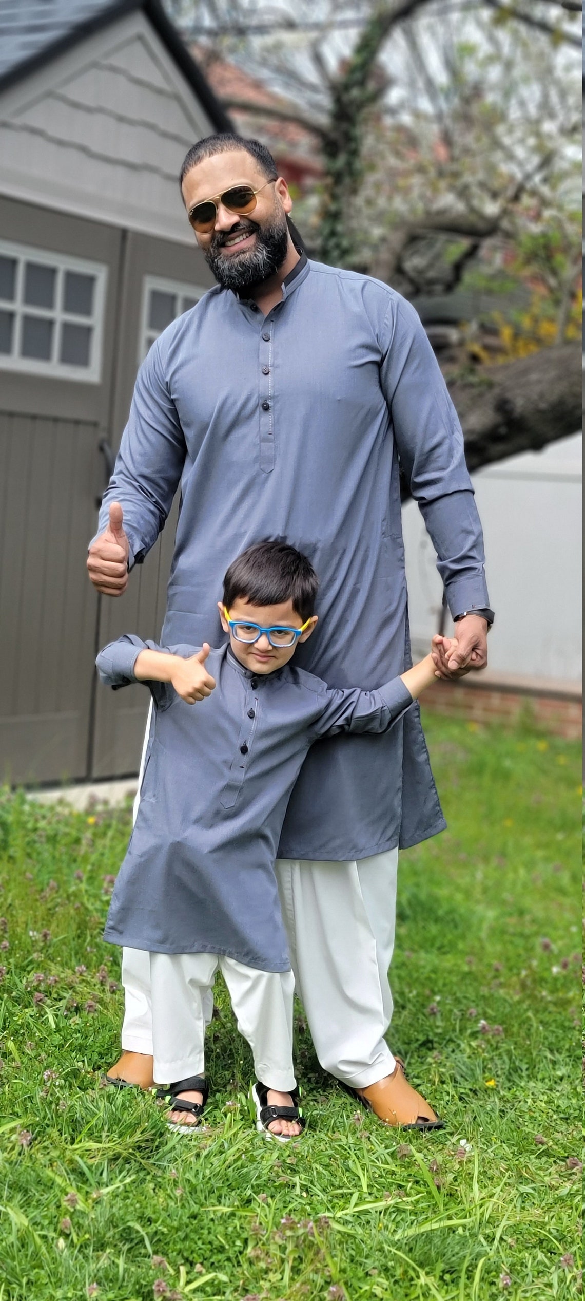 matching outfits father and son matching sherwani