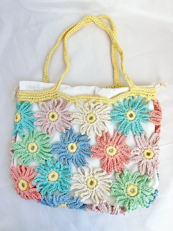 Set 3 Borse Tote All'Uncinetto Per Donna – Borsa A Mano In Maglia, Elegante E Resistente, Ideale Per Shopping E Passeggiate