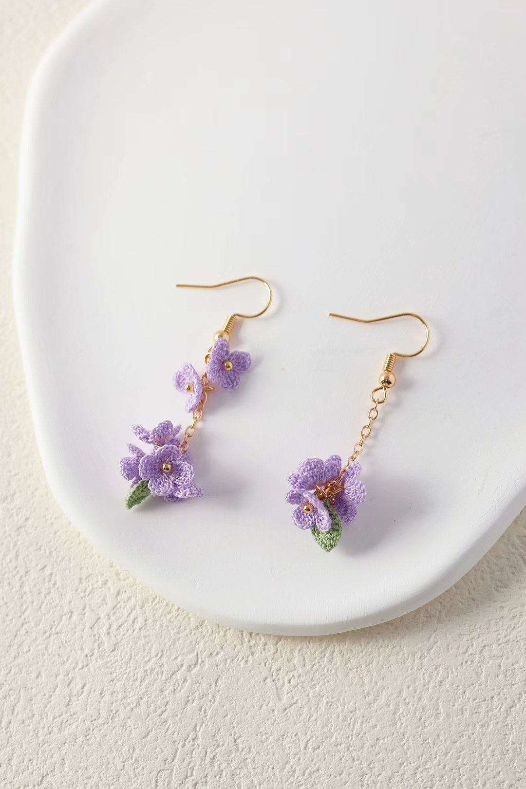 【新品未使用品】Floral Motif Short Earring Floral Motif Short Earring 右耳用 6S