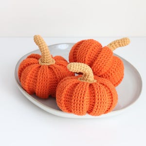 crochet Pumpkins, knit pumpkins, pumpkin decor, Halloween decor, Thanksgiving decor, colorful pumpkins, handmade pumpkins, fall house decor