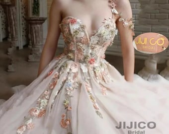 flower wedding dress