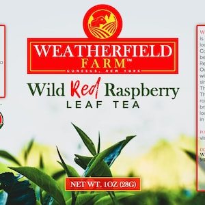 Wild Red Raspberry Leaf Tea 1 OZ.