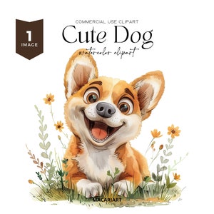 Cute Dog Clipart Dog Breeds Png Puppy Clipart Cartoon Dog Bundle Cute Crossbreed Breeds Puppies Png Digital Download Dog Sublimation Design