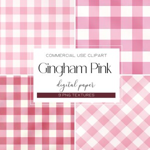 Gingham roze en witte textuur clipart ruitpatroon achtergronden roze pastel pastel digitale papier texturen neutrale texturen commercieel gebruik