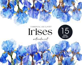 Aquarell Iris Clipart Sommer Blumenstrauß Wildblumen Clip Art Iris Png Februar Geburt Blume Gelbe Iris Wand Kunst Hochzeit einladen