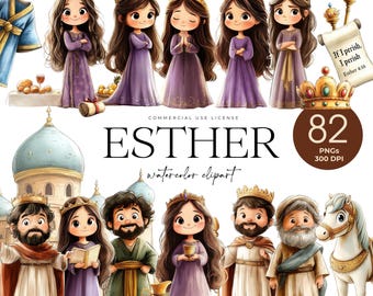 Queen Esther Clipart, Women Of The Bible, Old Testament, Biblical Character, Bible Story, Biblical People, Religious Clipart, Sunday School