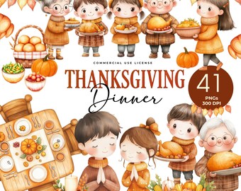 Thanksgiving Dinner Clipart, Turkey Dinner, Thanksgiving Food, Pumpkin Pie, Fall Food, Casserole, Gravy, Green Bean