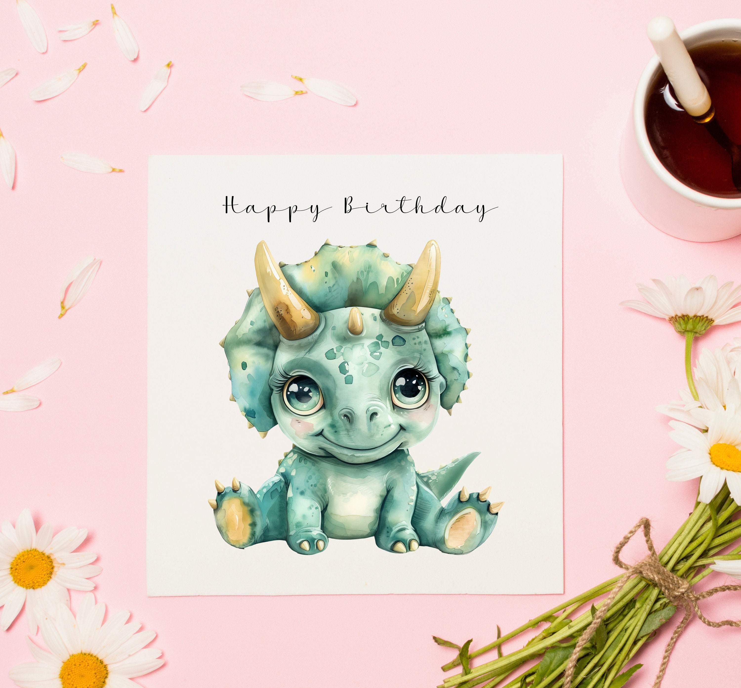Cute Baby Dinosaur Clipart Watercolor Dino Baby Shower Dinosaur Png ...