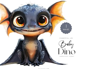 Cute Baby Dinosaur Clipart Watercolor Dino Baby Shower Dinosaur Png Nursery Clipart T Rex Dino Clipart Digital Download Scrapbook Invitation