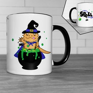 11oz Bearded Dragon Witch Halloween Mug
