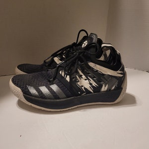 Zapatillas Baloncesto Adidas Harden Vol.4 Negro/Azul Hombre