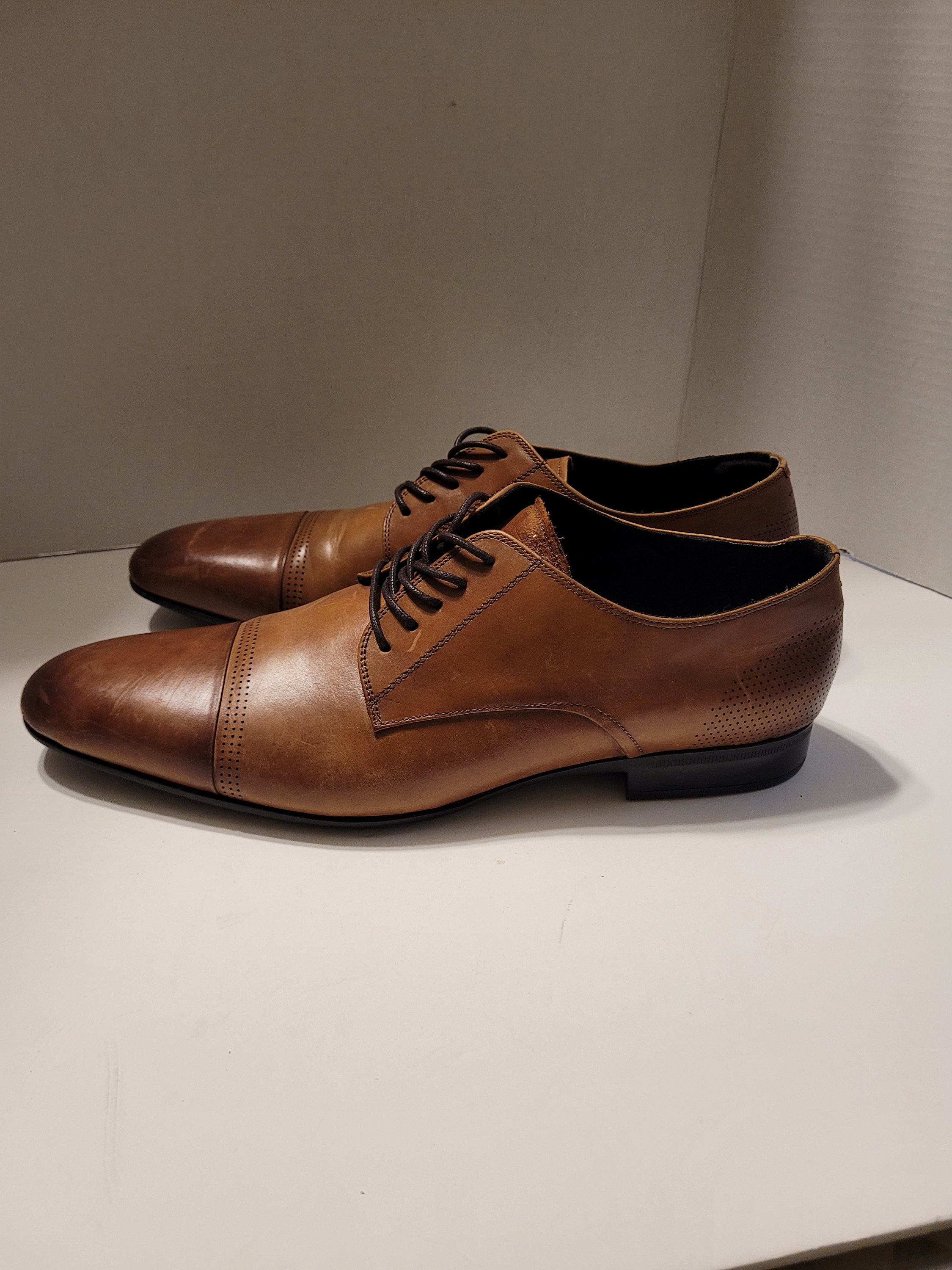 ALDO Derby Mens Size‎ 9.5 Brown Barrie Lace Up Dress Shoes NEW Aldo Men main image 4