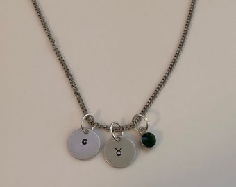 Zodiac Sign Charm Necklace