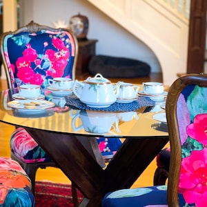 Customizable French Dining Chairs- 6 available.
