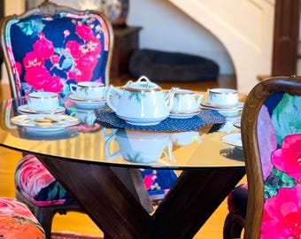 Customizable French Dining Chairs- 4 available.