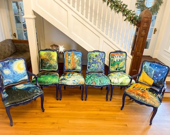 Customizable Art Dining Chair