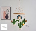 Cactus Baby Mobile, Baby Boy Mobile, Jungle Nursery Decor, Jungle Baby Shower, Inspiration Hanging, Spirit Vibes, Stay Strong, Cheering Gift