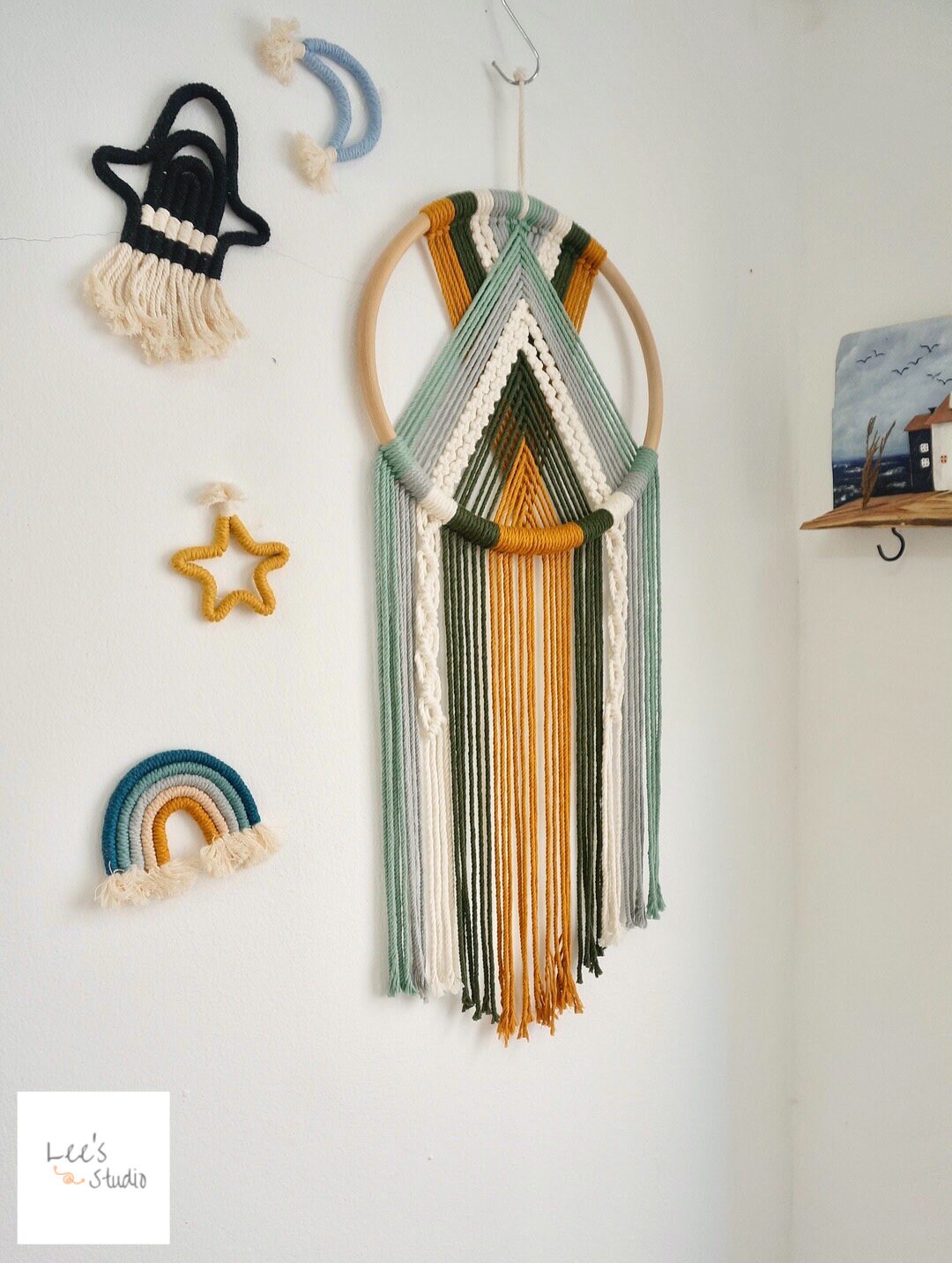 Baby Boy Neutral Room Dreamcatcher Kid Room Decor Baby - Etsy