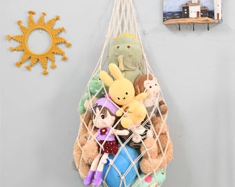 Almacenamiento De Animales De Peluche De Madera, Soporte Extra Grande Para Animales De Peluche, Organizador De Juguetes De Peluche Con Banda Elástica, Almacenamiento De Zoológico De Animales De