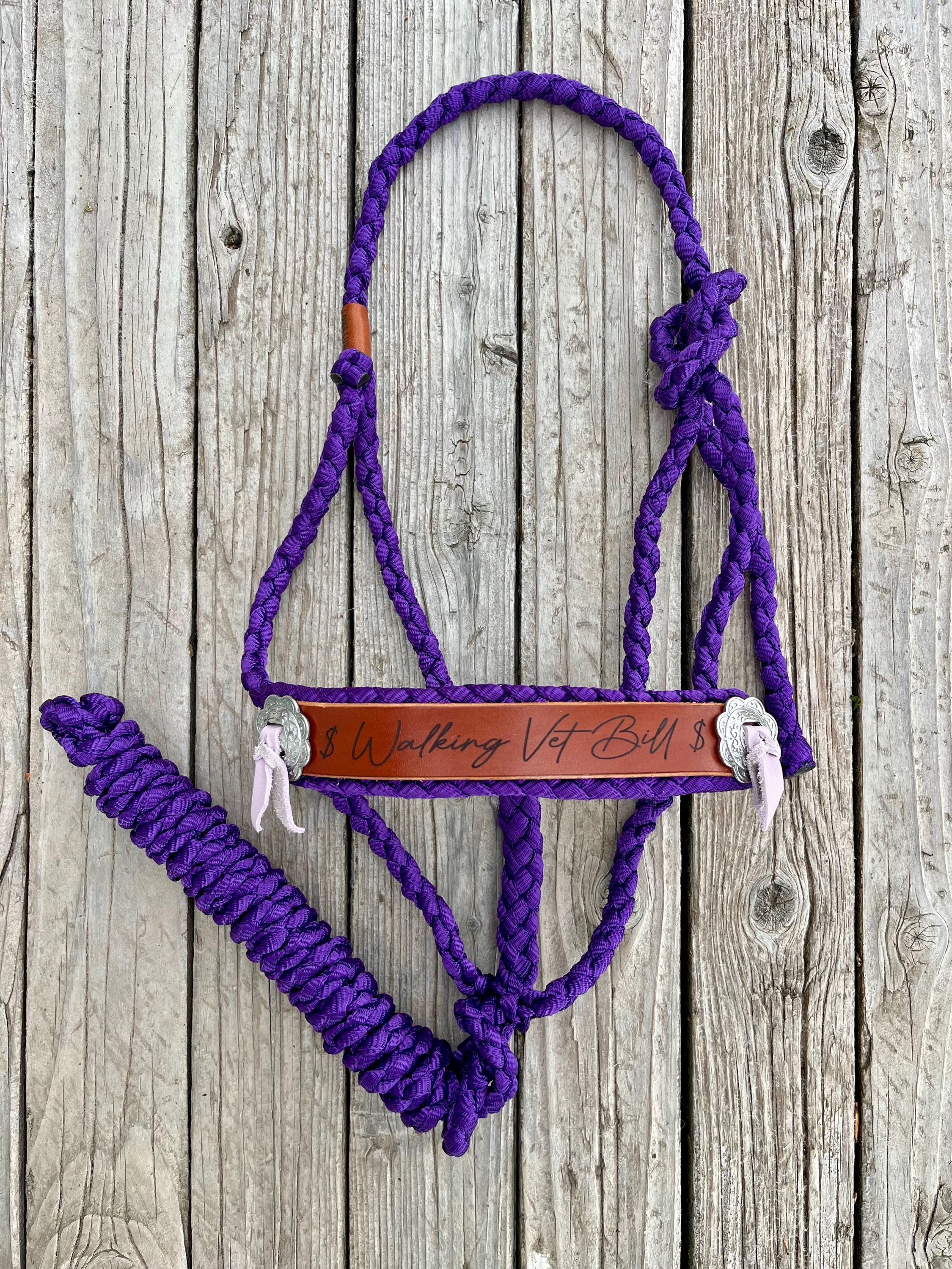 Lavender Horse Halter