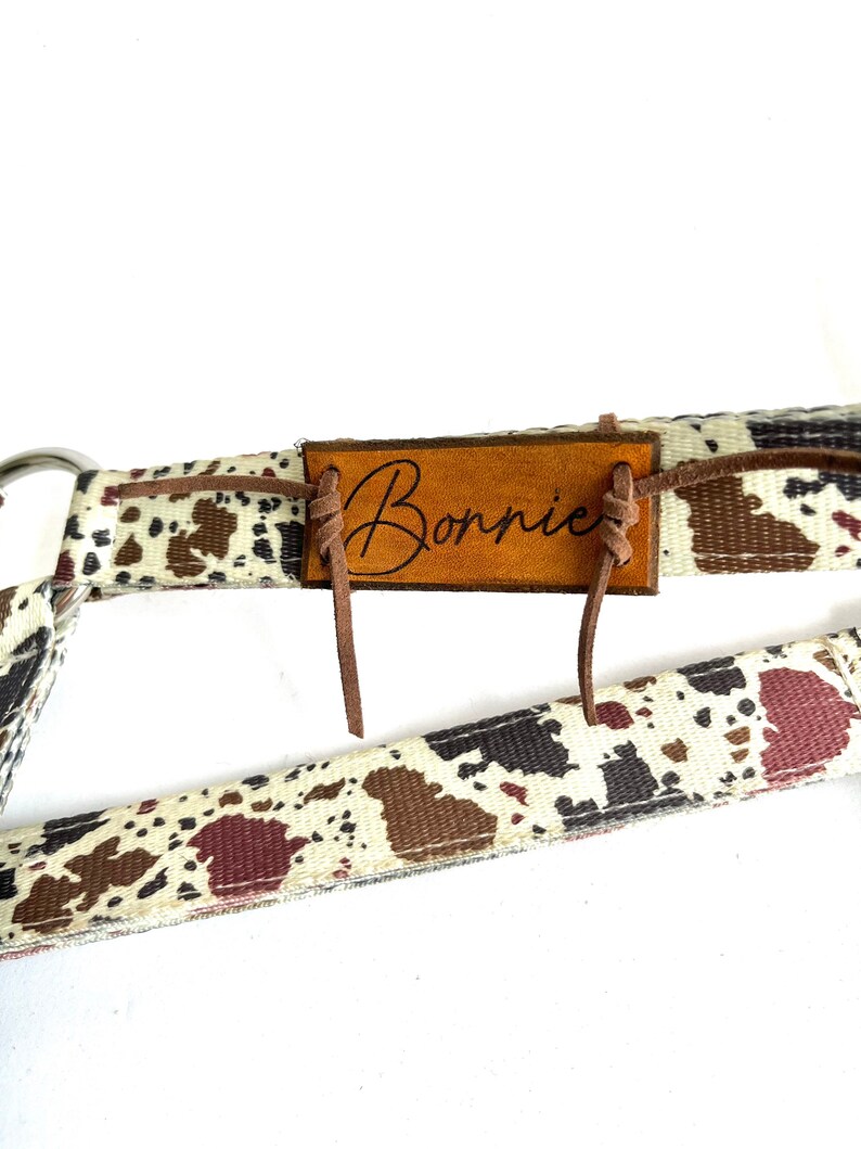 Custom Leather Horse Halter Name Plate Halter Name Tag Etsy
