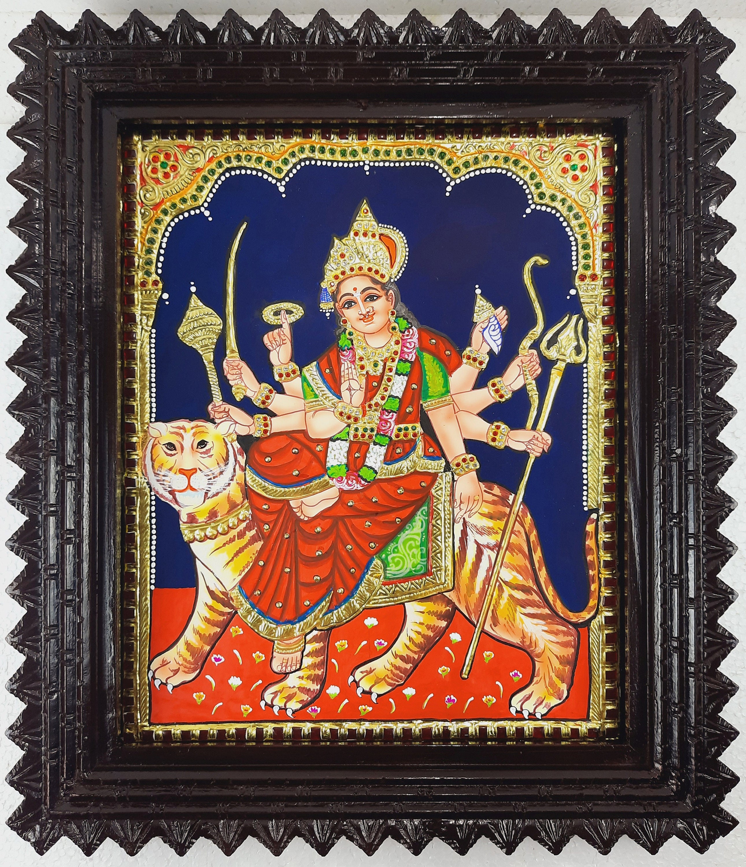 18 X15 Durga Devi Tanjore