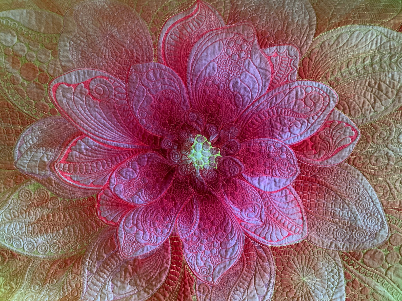 Dream Big Flower Wall Hanging Quilt Etsy