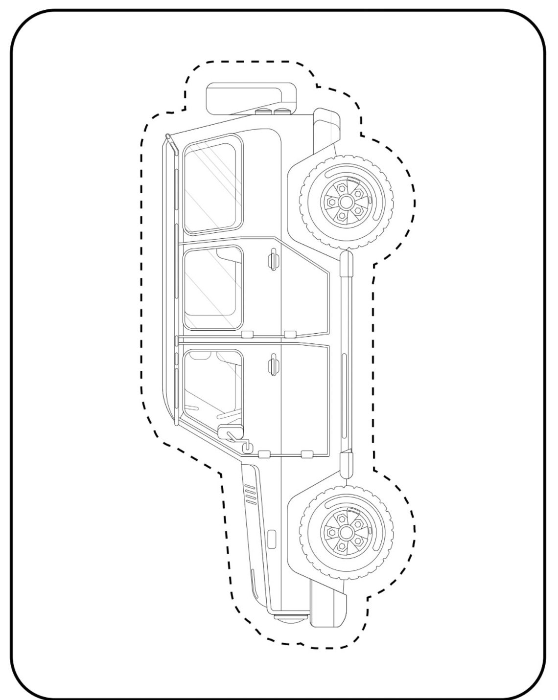 Download Kids Car Coloring Pages & Scissor Practice Bundle of 20 | Etsy