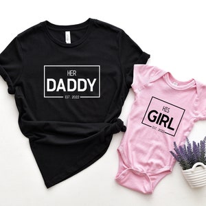 Matching Father and Daughter Shirts, Daddy and Me Shirts Daddy's Little Girl Shirt Daddy Girl Shirts Daddy Daughter Shirts Father's Day