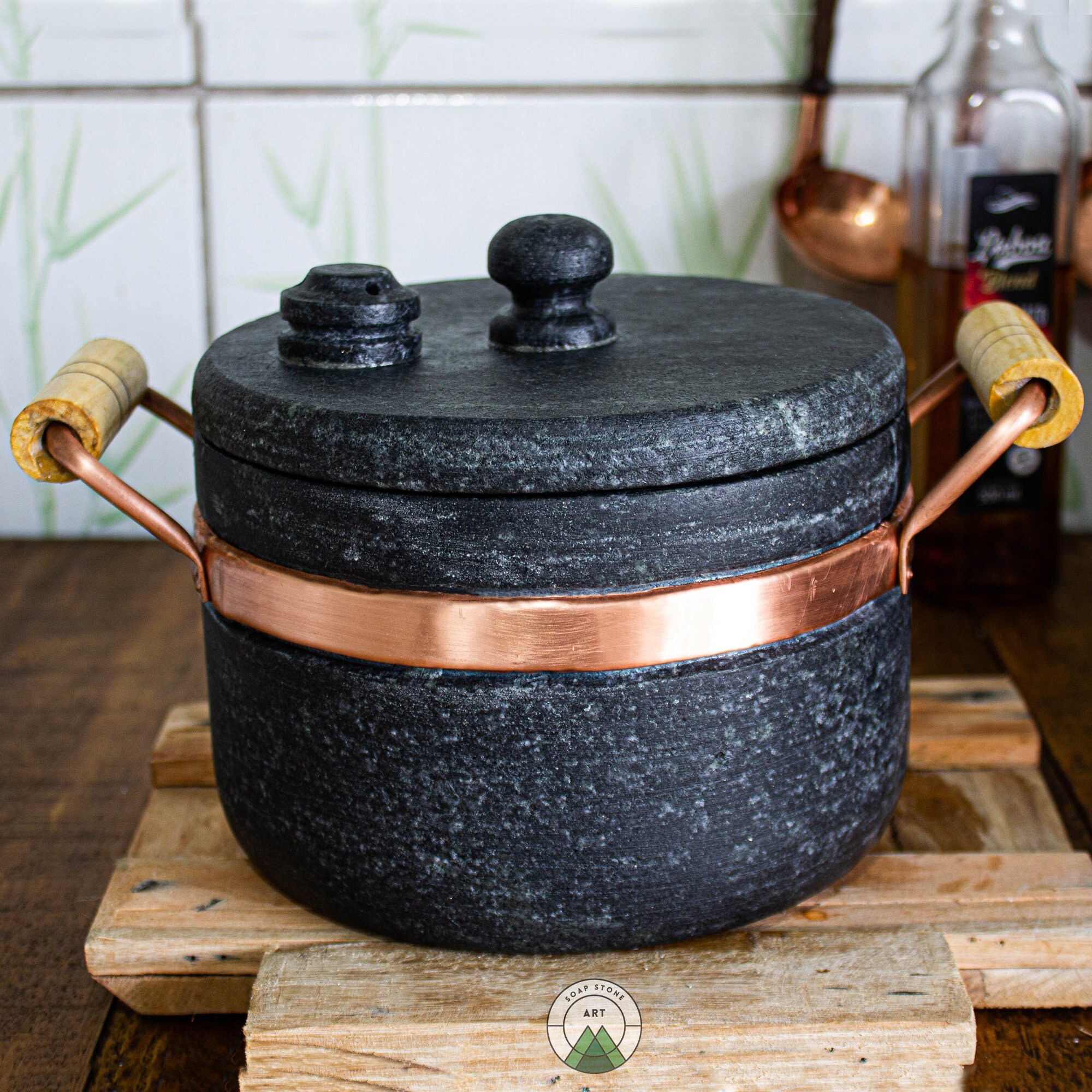 Soapstone Brazilian Cookware Pot 2 Liter semipressure Etsy