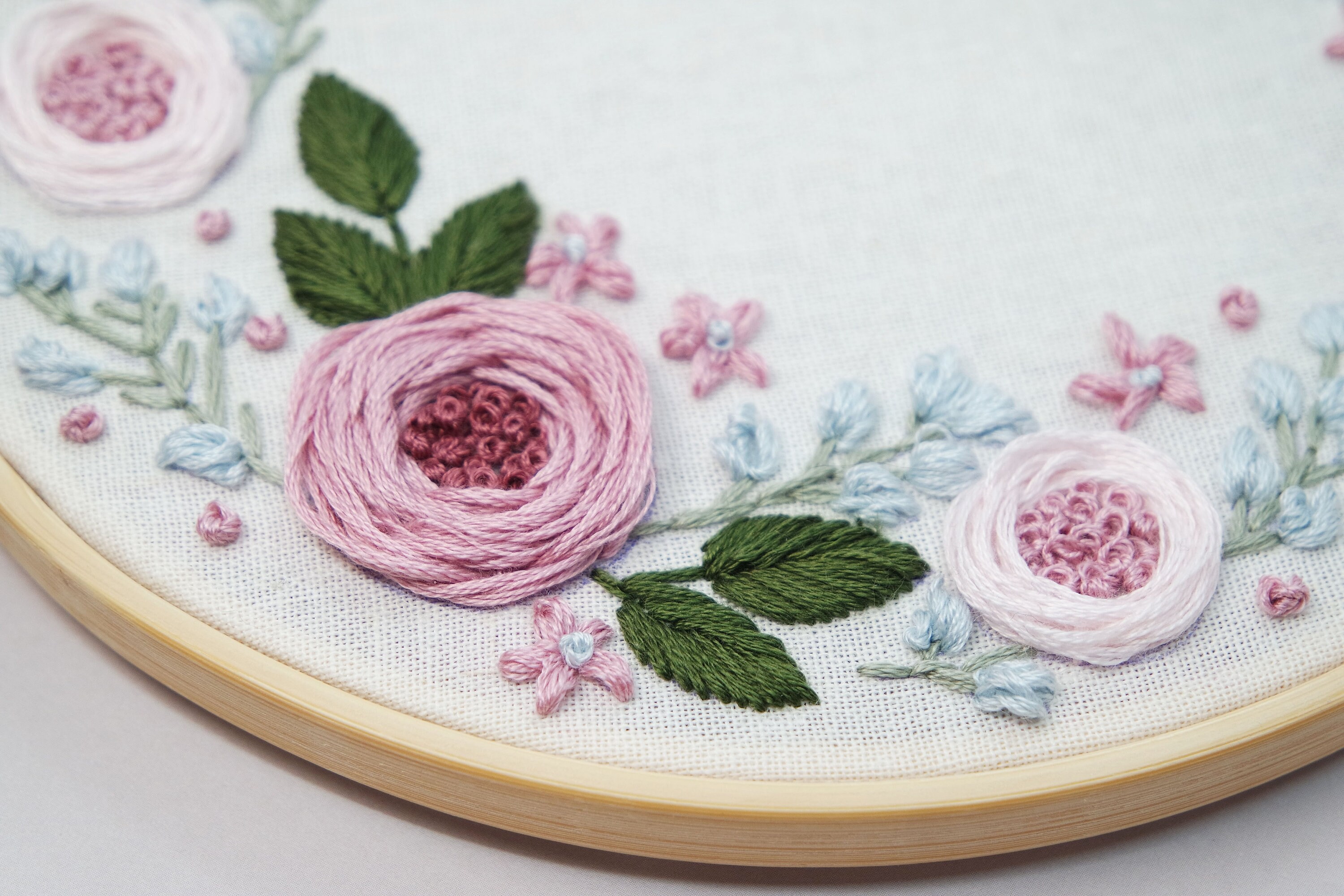 Flower Embroidery pattern PDF instant digital download / | Etsy