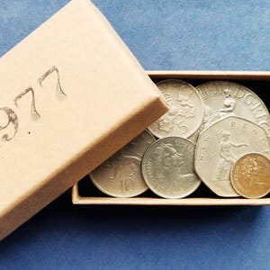 Verjaardagsdoos munten 1977