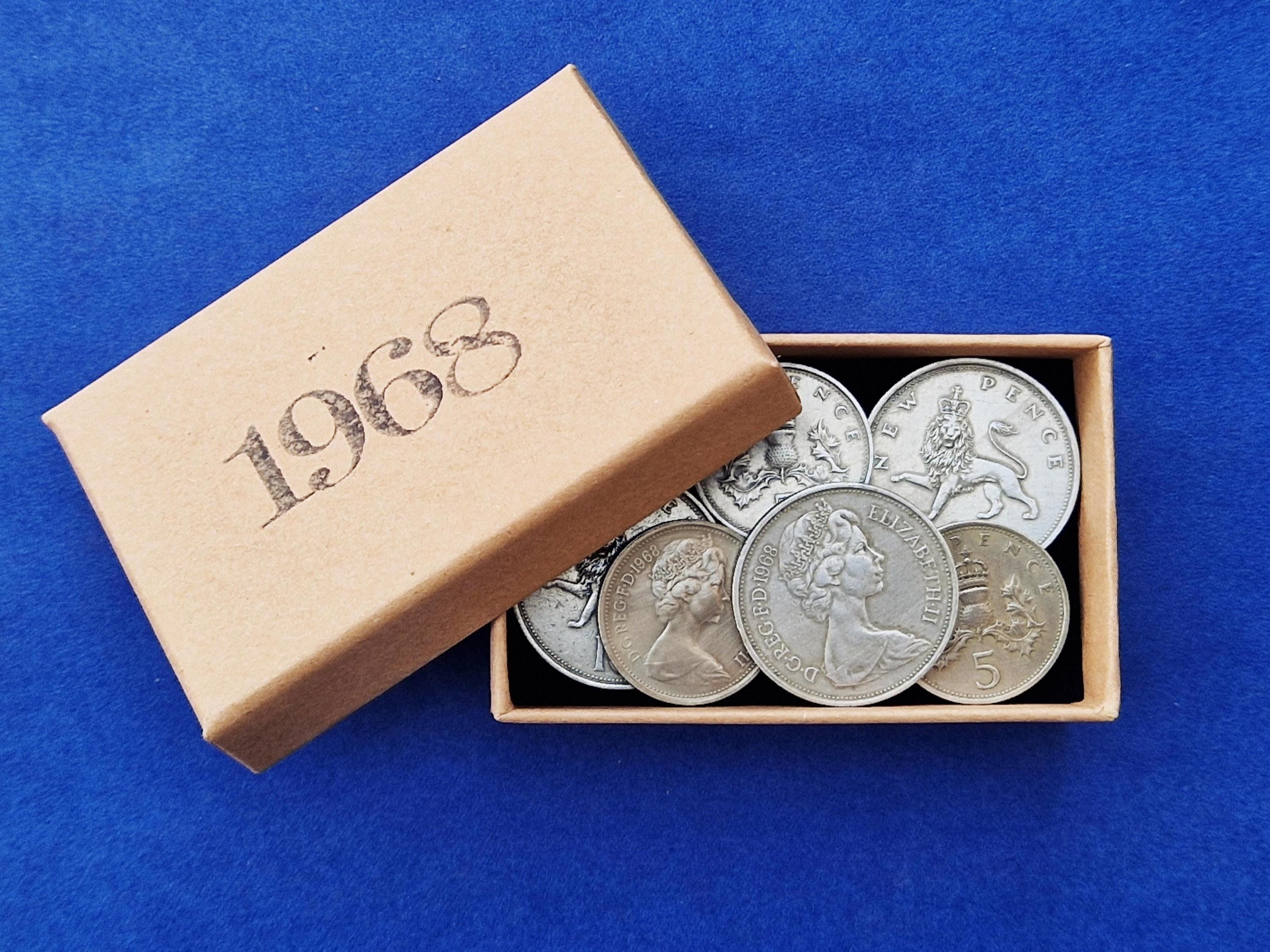 1968 coin set - Etsy 日本