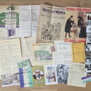 Suffragettes History Pack