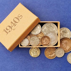 1940s Coins Gift Box