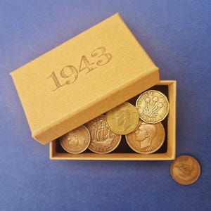 1943 Coins Birthday Box