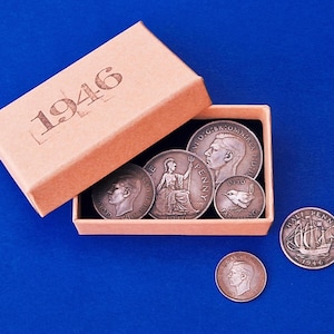 1946 Coins Birthday Box