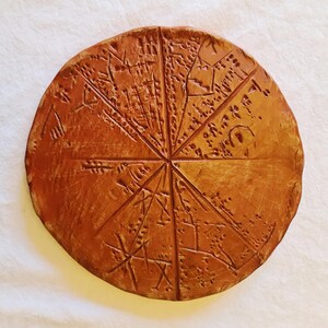 Sumerian Star Map Disc