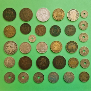 Gran colección de monedas de Francia 1854-1949 (Lote 121)