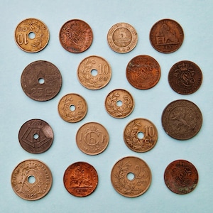 Old Belgium Coin Collection 1835 - 1952 (Lot 129)