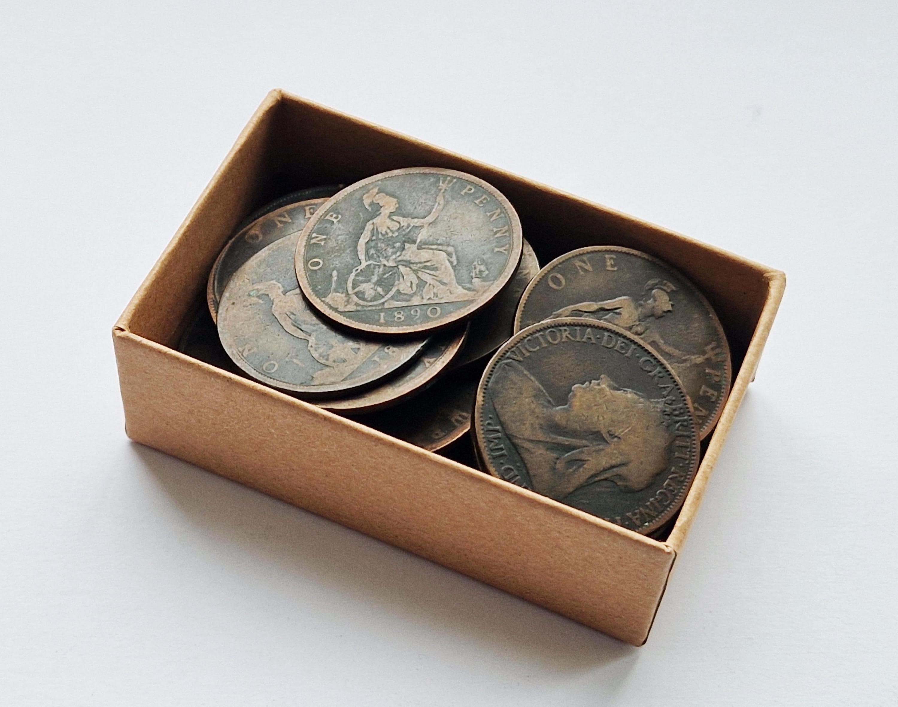 Victoria one penny - Etsy 日本