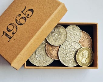 1965 Coins Birthday Box