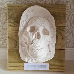 WW2 Plaster cast skull from Berlin