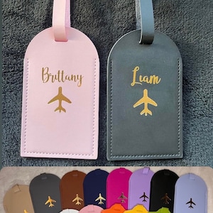 Personalized Leather Luggage tag, Leather Tag, Custom Monogram Leather Travel, Wanderlust Gift, Wedding Favor Tags, Traveler’s Gift
