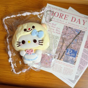 Butter Bear Kitty Taba Squishy Toy | Stress Reliever | Unique Fun | Handmade Slime Toy | Gift Idea