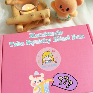 SURPRISE Blind Box Taba Squishy | Random Premium Squishies | Stress Reliever | Unique Fun | Handmade Slime Toy | Gift Idea