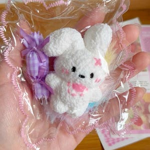 Cute Little Bunny Taba Squishy Toy | Stress Reliever | Unique Fun | Handmade Slime Toy