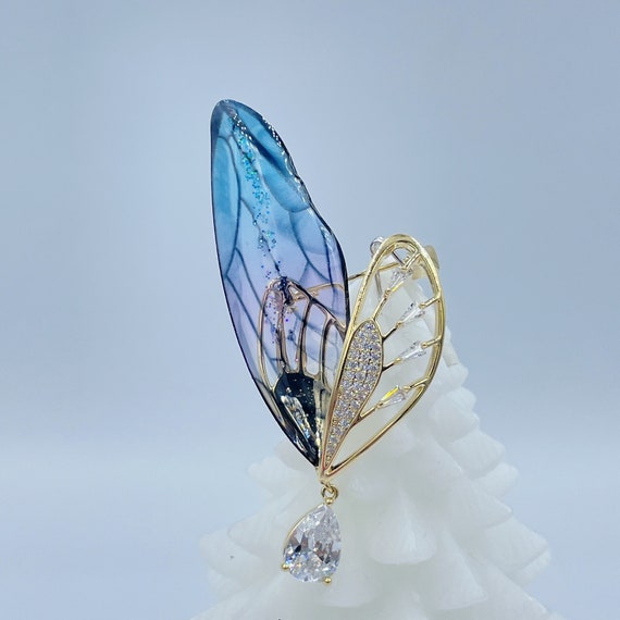 Butterfly Brooch . Crystal Brooch. Brooch for Women.mother Day